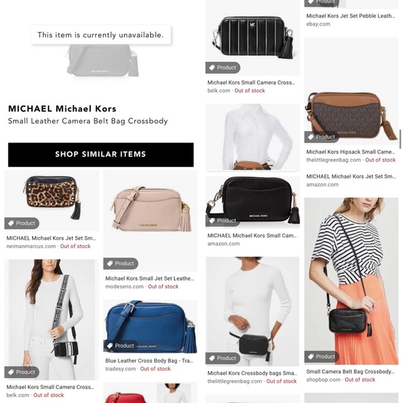 NEW! Michael Kors Small Camera Belt Bag Crossbody! - Picture 12 of 14